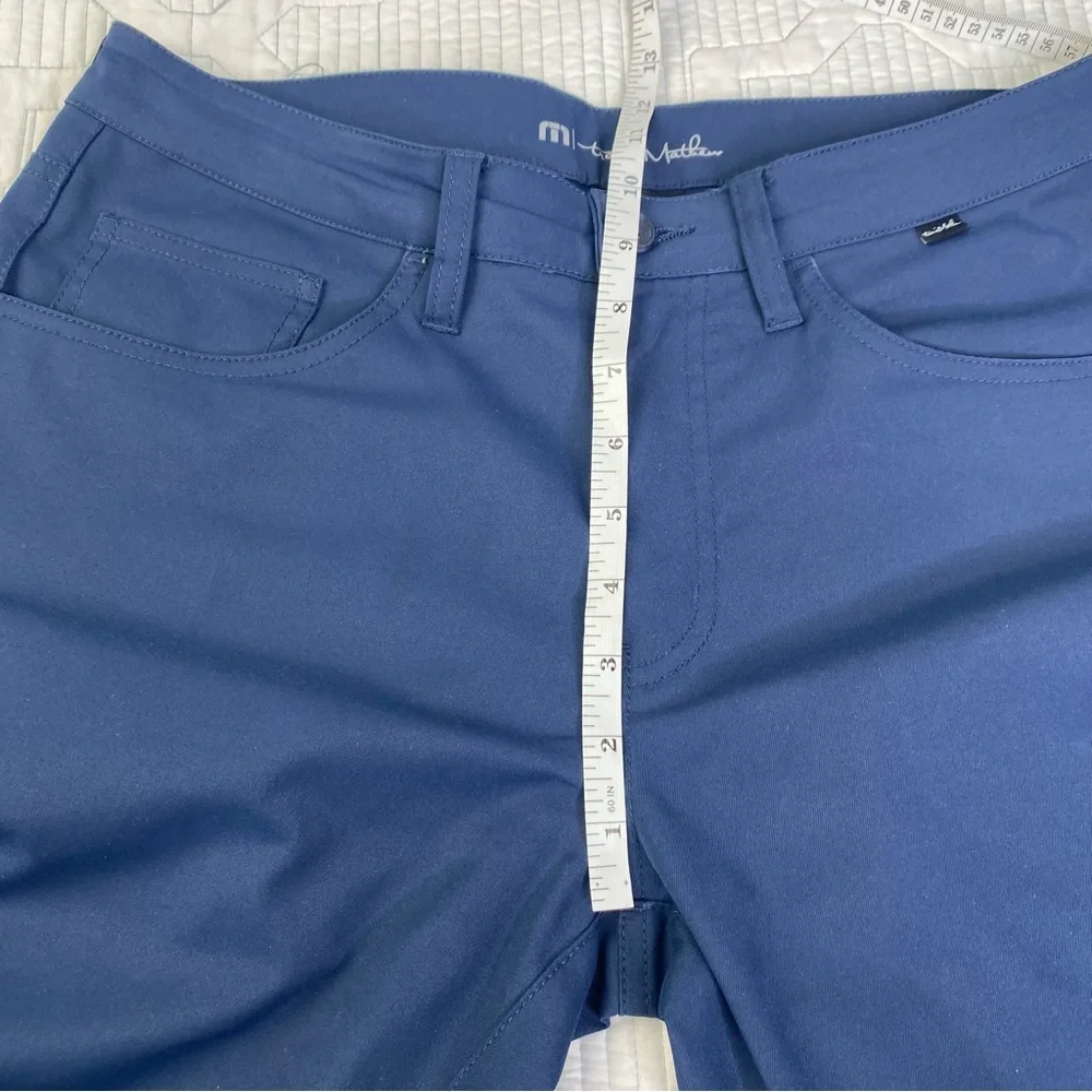 Travis Mathew Men's Navy Blue Chinos